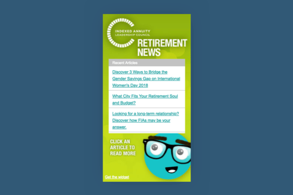 Feed of latest retirement news